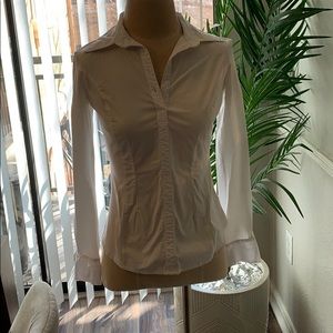 CAbi White Blouse